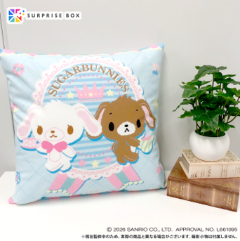 サプライズボックス シュガーバニーズ クッション クリップ しろうさ くろうさ サプライズボックス シュガーバニーズ クッション クリップ しろうさ